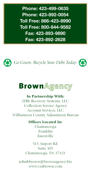 Contact The Brown Agency